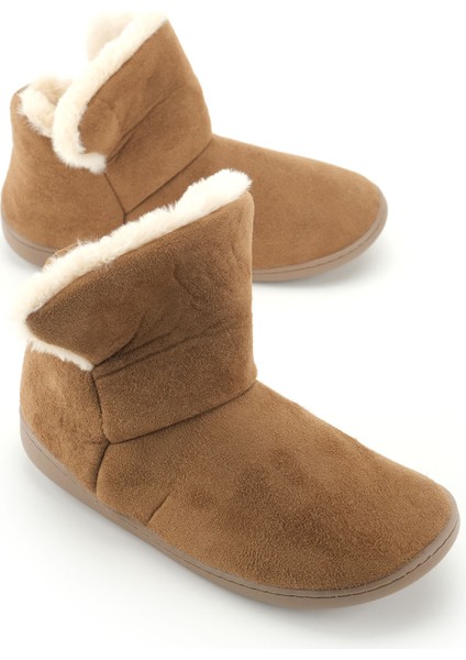 Kadın Kışlık Içi Peluşlu Rahat Taban Ev Bahçe Panduf Bot