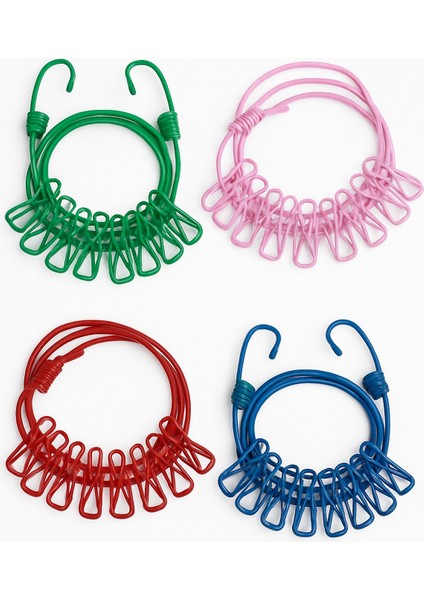 Mandallarıyla Birlikte! Esnek Çamaşır Ipi – Ev, Kamp ve Seyahat Için Ideal fiyatları