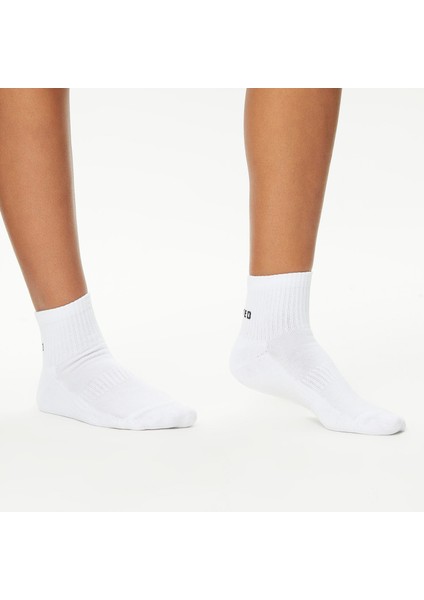 Unıted4 Classic Unisex Siyah/beyaz 2'li Çorap modelleri