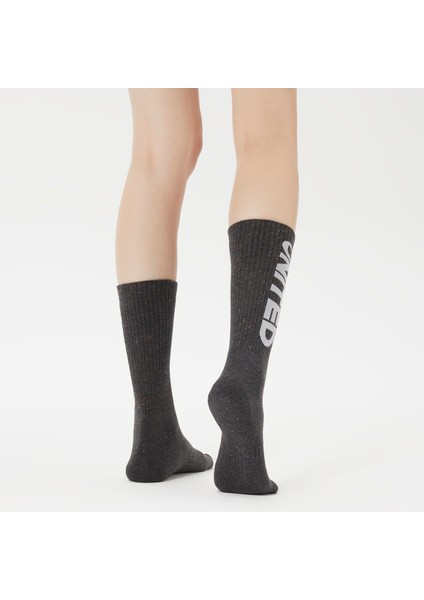 Unıted4 Kadın Gri Çorap modelleri