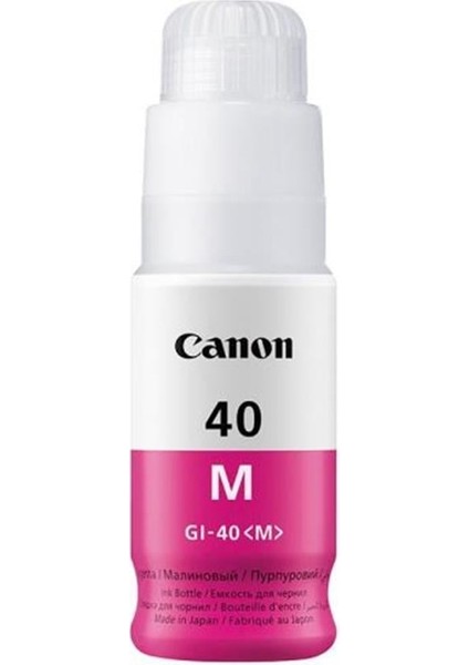 GI-40M Magenta Kırmızı Şişe Mürekkep G6040-G5040