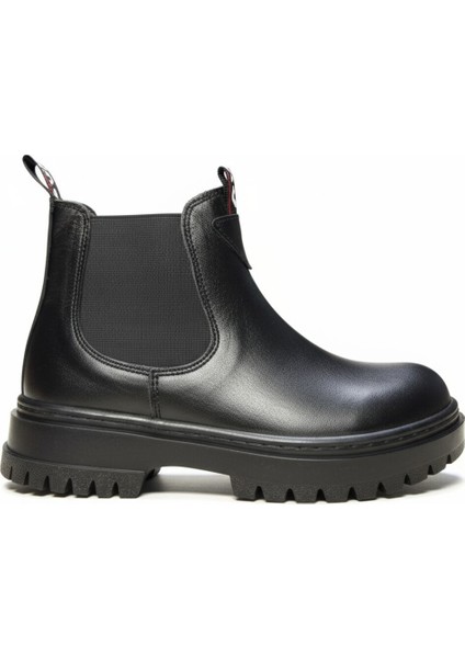 Hakiki Deri Ortopedik Lastikli Bot