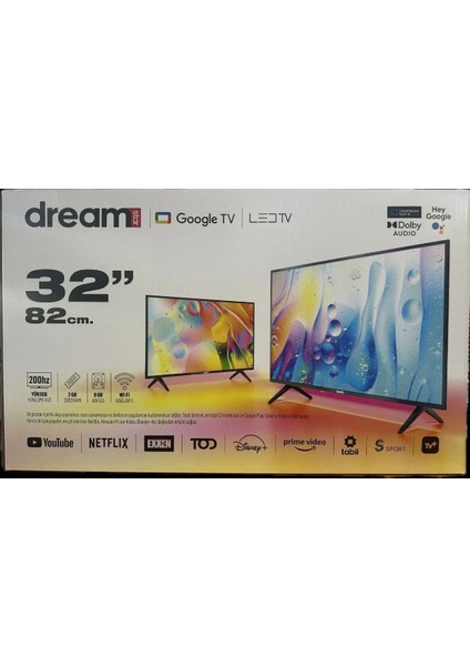 32DSE101 32 Inç 82 Ekran Full Hd Google LED Tv fiyatları