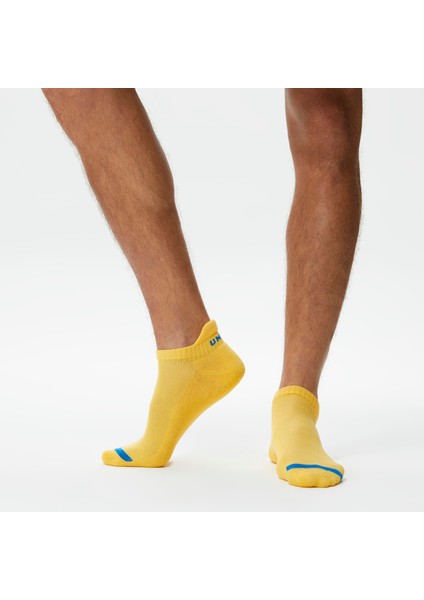 Unıted4 Erkek Sarı/lacivert 2'li Çorap
