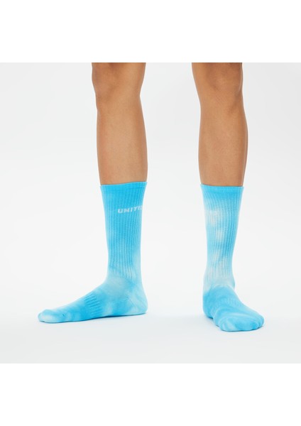 Unıted4 Street Unisex Mavi/turuncu 2'li Çorap modelleri