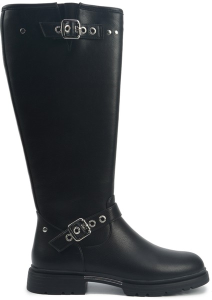 Postern 5pr Siyah Kadın Çizme