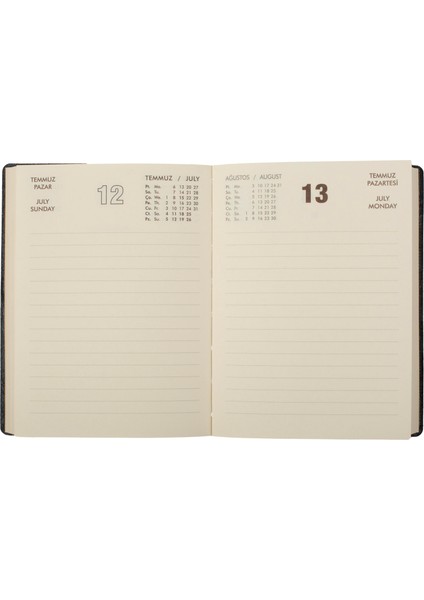 Ece-Yeni Marmaris Turuncu Çizgili Günlük 12X16 2026 modelleri