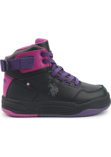 Phıta Jr 5pr Siyah Kız Çocuk High Sneaker