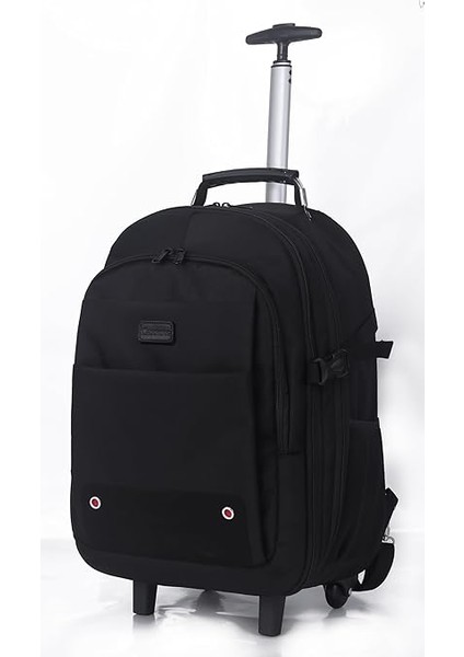 Vıp Travel Serisi Tekerlekli Trolley 17,3,15,6,14 Uyumlu Sırt Laptop Çantası - Siyah fiyatları