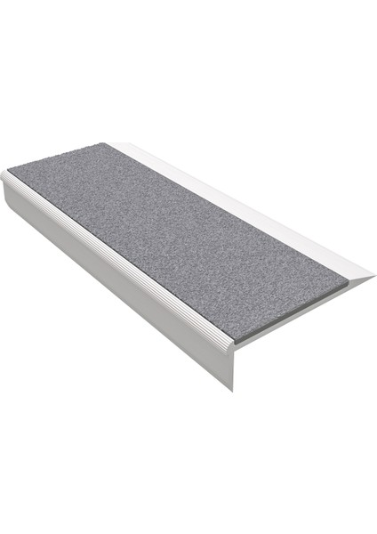 Kaydırmaz Aluminyum Basamak Köşe Profili (7 cm x 2 cm x 1,5 metre, Füme)