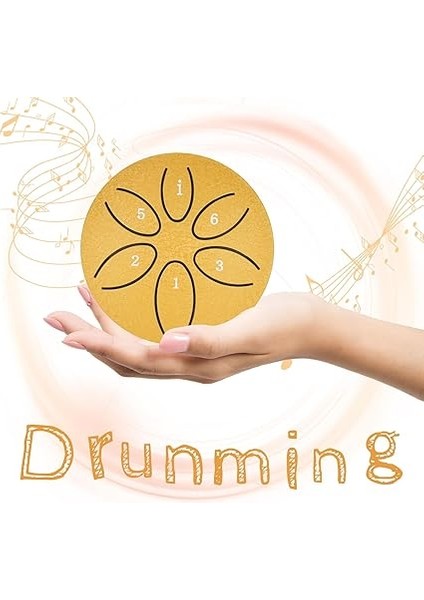 Tamburu, 6 Tonlu, Dış Mekan, Yağmur Davulu, Dış Mekan, Yağmur, Ses Çanağı, Çakra, Yağmur Davulu, Taşınabilir Mini Davul, Yağmur Tamburu, Dış Mekan Yağmur Tamburu, Bahçe Için, Mini Davul, indirimleri