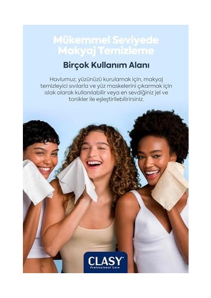 Clasycare Clean Towels Xl – 50’li Tek Kullanımlık Yüz Havlusu | Ultra Yumuşak, Hijyenik Cilt Bakım ve Makyaj Temizleme Bezi | Hassas Ciltler Için Dayanıklı ve Seyahat Dostu Bezler modelleri