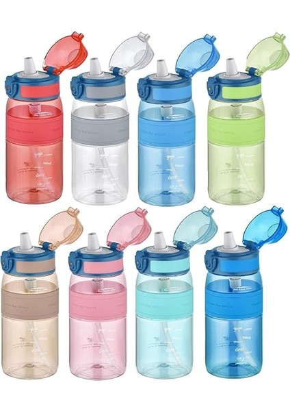 Fiftyfifty Pipetli(Isırılamaz) 440 ml Silikon Gövde Tritan Su Matarası fiyatları