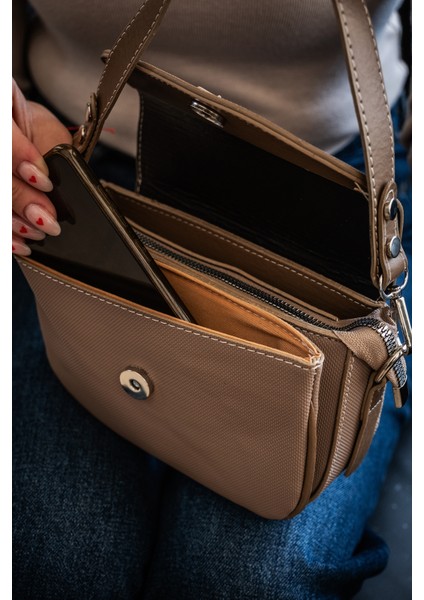 Astarlı Askılı 2 Bölmel Kadın El ve Omuz Çantası 111001 fırsatları