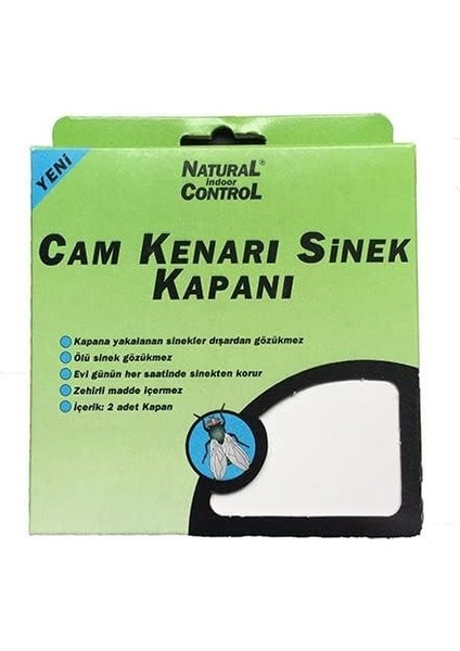 Sinek Kapanı Cam Kenarı -/ 2'li Paket