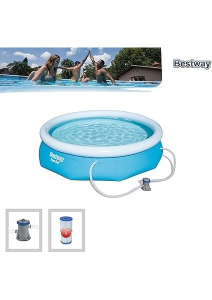 Fast Set™ Şişme Havuz Seti Yuvarlak 3,05 M x 76 cm fırsatları