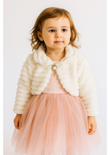 Kız Çocuk Peluş Bolero