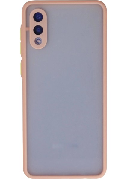 Samsung Galaxy A02 Kılıf Montreal Silikon Kapak - Pembe (K95)