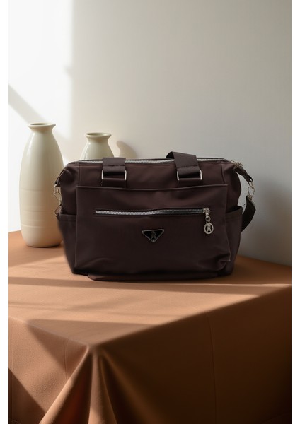 Astarlı Askılı 3 Bölmeli El ve Omuz Çantası 111004 fiyatları