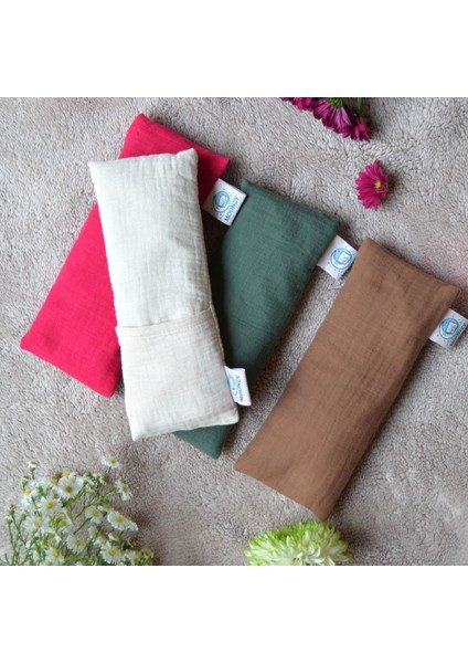 , Doğal Kara Buğday Göz Dinlendirme Yastığı – Çift Kat Müslin fırsatları