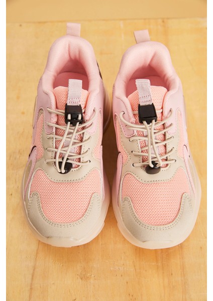 Mask Basic Kız Çocuk Pudra Spor Ayakkabı indirimleri