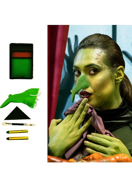 Halloween Aksesuar -Cadı Makyaj Seti- fiyatları