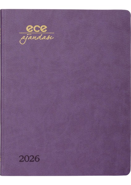 Ece-Alaçatı Mor Haftalık 18,5X23,5 2026