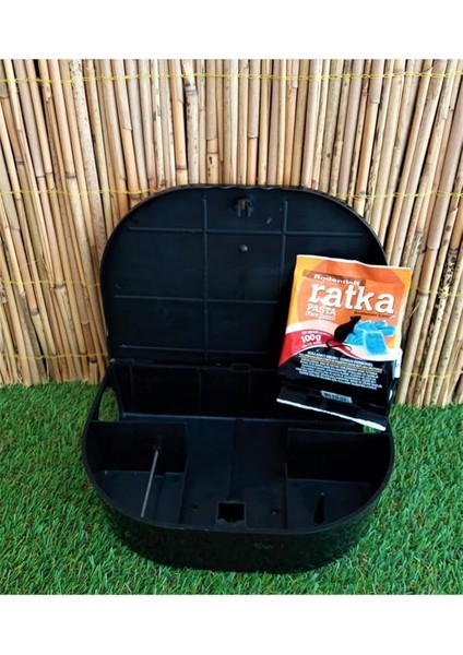 Li Set 1 Adet Fare Istasyonu ve 1 Adet 100 gr Fare Pasta Fare Yemi En Etkili Yem