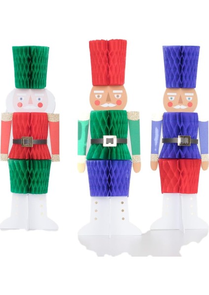 - Nutcracker Decorations - Nutcracker Dekorlar (3'lü)
