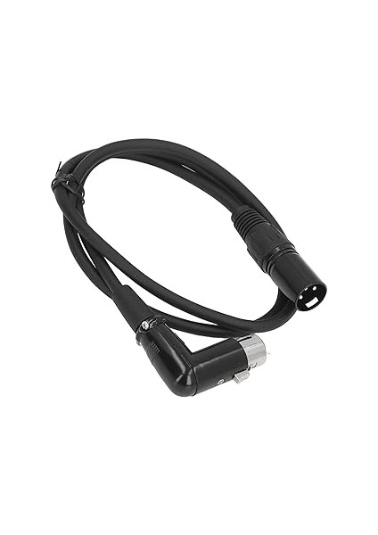 Sesli Kablo Düz Erkek Dişi Dirseği 3 Pin Dengeli Mikrofon Kablosu 1 Metre fiyatları