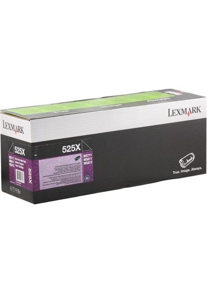 52D5X00 (525X) 45.000 Sayfa Black Siyah Toner MS711-811-812