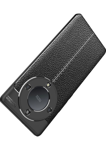 Huawei Honor x 9A Kılıf Mrsa Niss Silikon Kapak-Siyah fırsatları