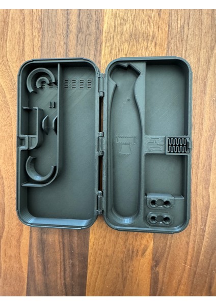 Philips Oneblade Sert Taşıma Kılıfı (Siyah-Neon Yeşil) - Darbeye Dayanıklı Koruma Çantası - Yedek Bıçak Bölmeli - (Pro Serisi Uyumsuz)