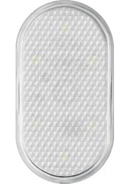 Dokunmatik Sensörlü Mini 6 LED Lamba USB Şarj Edilebilir Ayak Altı Mıknatıslı Torpido Lambası