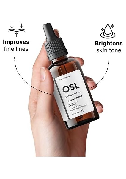 Omega Skin Lab Saliciylic Serum 30ML modelleri