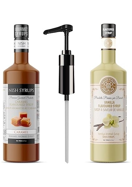 Kahve Şurup Pompası 3'lü Set indirimleri