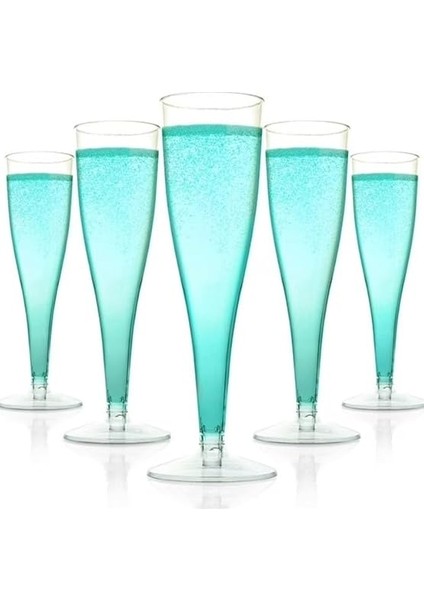 Plastik Şampanya Kadehi 6'lı 120 ml fırsatları