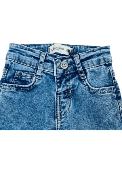Jack Lions Erkek Çocuk Mavi Skinny Denim Kot Pantolon – Kemerli, Düğmeli, 5 Cepli modelleri