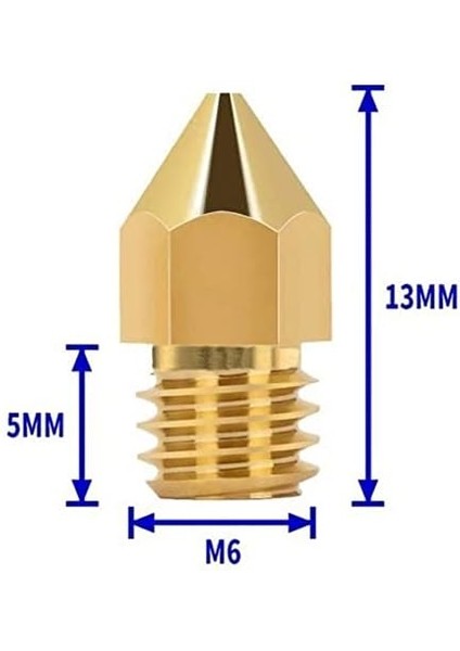 E3D V6 Mk8 Nozzle 1.75 0,2mm fiyatları
