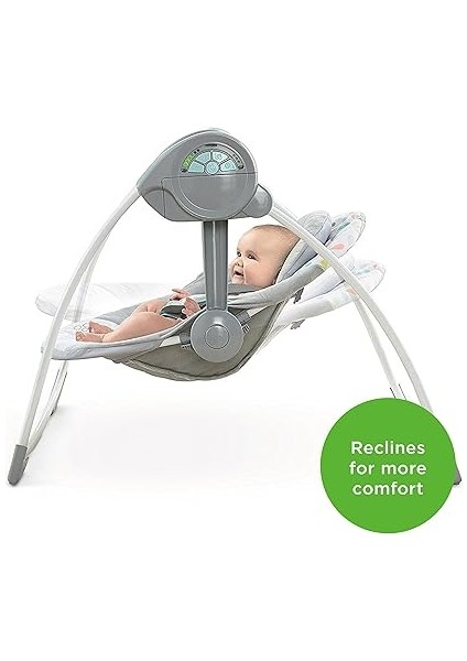 Comfort 2 Go Kompakt Taşınabilir 6 Vitesli Müzikli Bebek Salıncağı, Kolay Seyahat Için Katlanır - Hayali Orman, 0-9 Ay modelleri