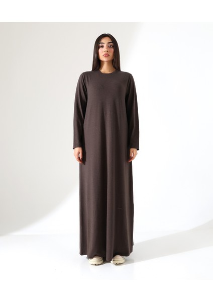 Kadın Yün Viskon Uzun Büyük Beden Elbise fiyatları