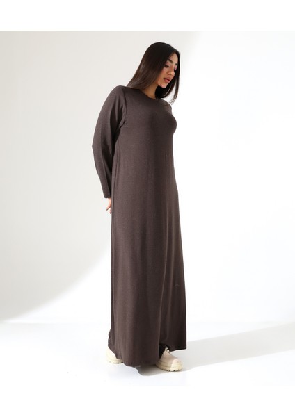 Kadın Yün Viskon Uzun Büyük Beden Elbise fırsatları