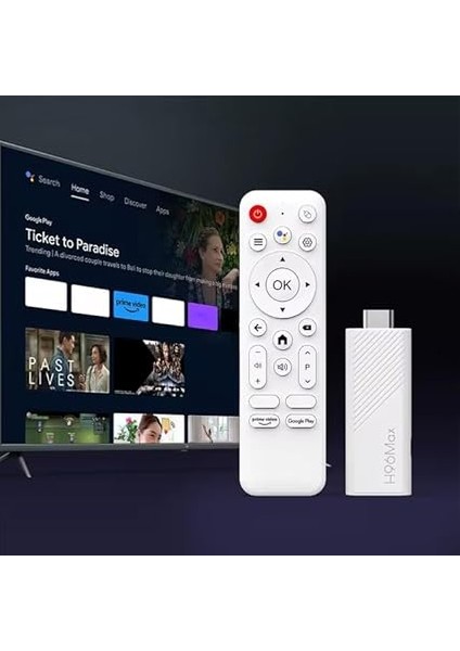 Max H313 Android 14 Tv Stick, 2gb Ram 16GB Rom, Arm Cortex A53 Dört Çekirdek, 4K Uhd, Wifi 6, Dahili Chromecast, Google Play Oyunları, 1*hdmı, 1*usb 2.0 fiyatları