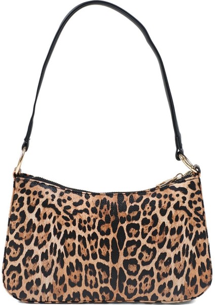 Leopar Desenli Kadın El ve Omuz Çantası indirimleri