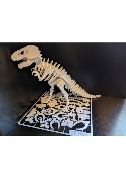 3D T-Rex Dinozor Puzzle – Kendin Yap Montajlı Dinozor Maketi – Eğitim ve Dekoratif Set fırsatları