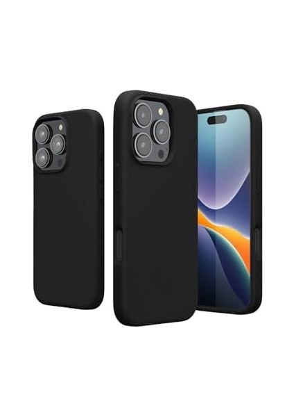 16 Pro ile Uyumlu Kılıf Leke Tutmayan Esnek Silikon Kılıf Içi Süet Yüksek Kaliteli Silikon Lansman Kılıf Kamera Çevresi Yükseltilmiş Renkli Koruyucu Kapak modelleri