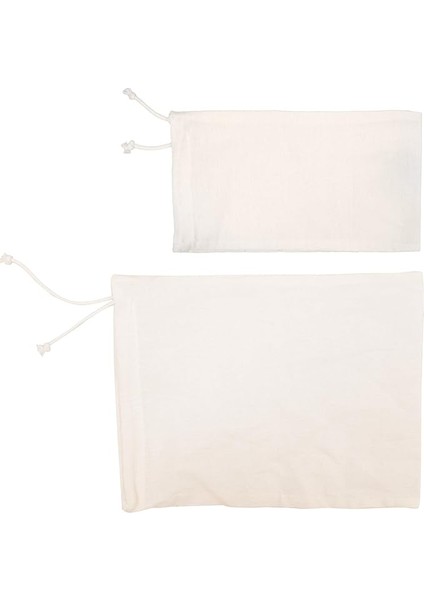 Çok Amaçlı Süzme Kesesi Torbası Süt Yoğurt Peynir Sebze Salça Süzme Torbası Süt Bezi Süzgeç 2'li Set