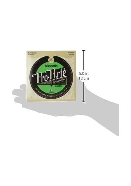 EJ25B Klasik Gitar Tel Seti, Pro Arte, Flamenco, Silver modelleri