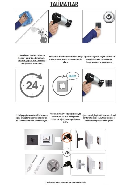 Easyfix Yapışkanlı Banyo Havlu Askısı Siyah Tek Kancalı indirimleri