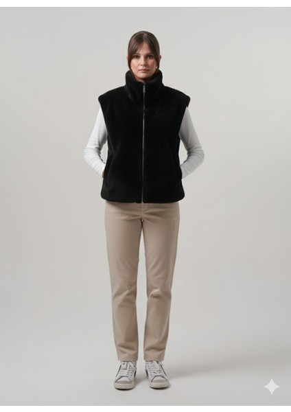 Nur Kadın Yelek Kadın Rabbit Yelen modelleri